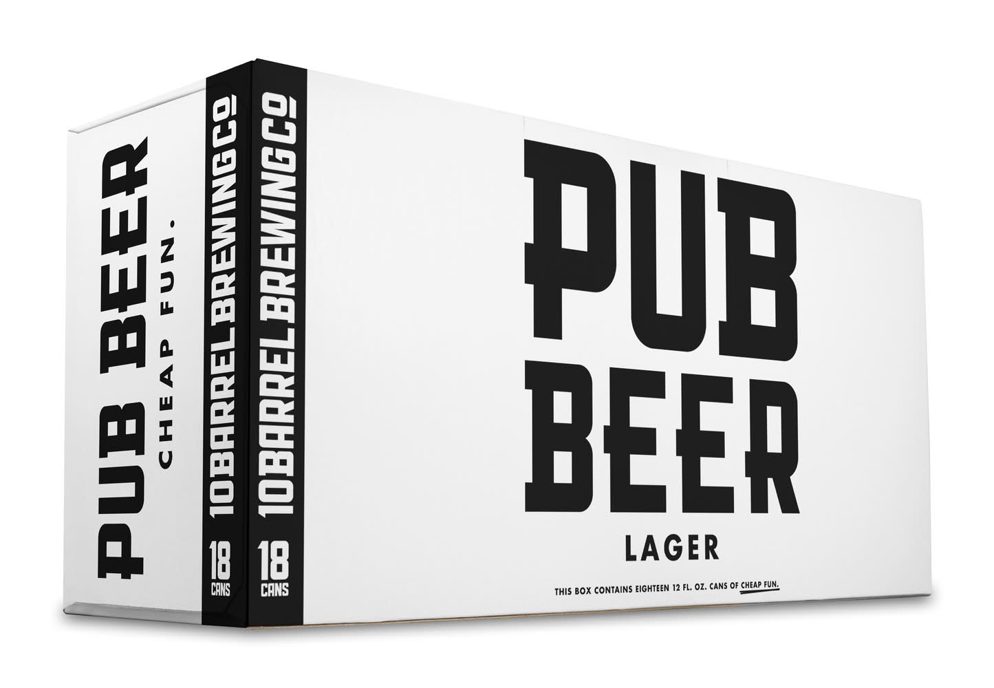 10 Barrel Brewing Co. Pub Lager Beer (18 x 12 fl oz)