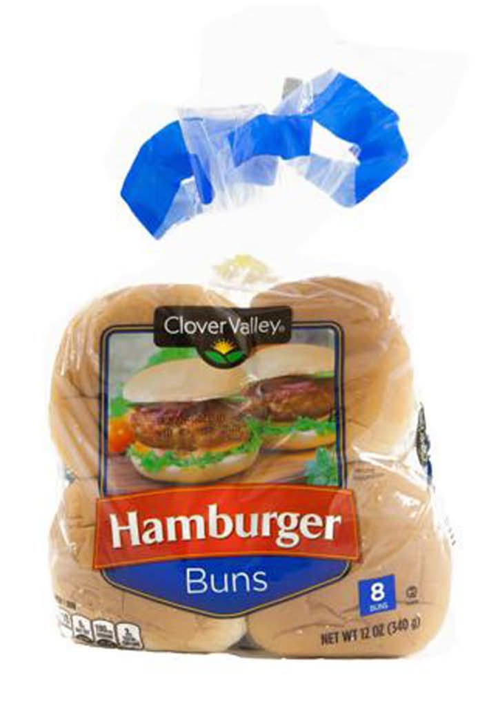 Clover Valley Hamburger Buns (12 oz, 8 ct)