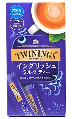 片岡物産　トワイニング　イングリッシュミルクティー　スティックタイプ　５本入