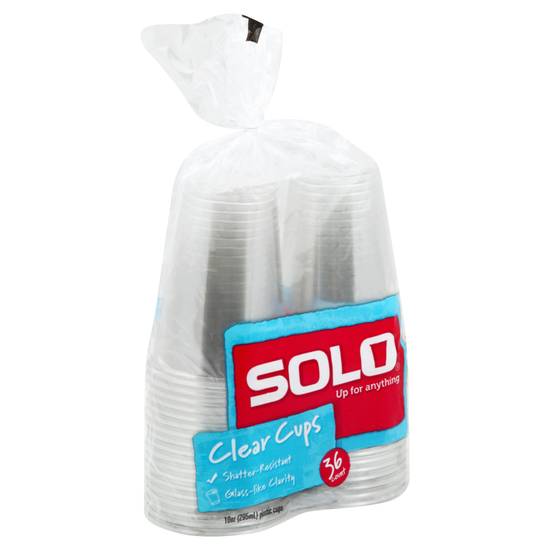 Solo Clear Cups (36 ct)