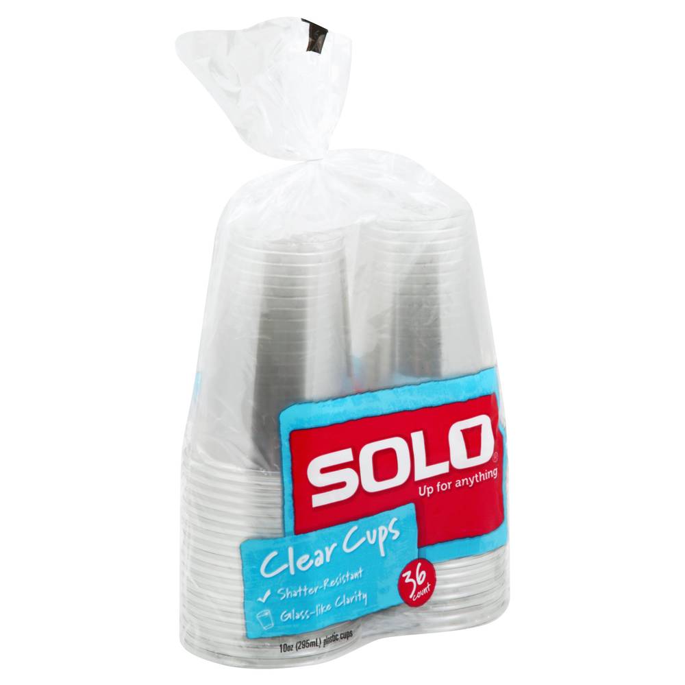 Solo Clear Cups