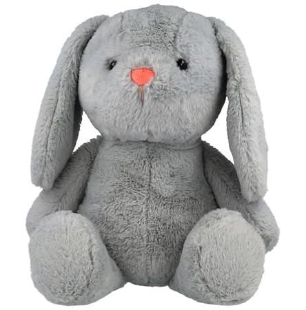 Playright Sitting Easter Rabbit Plush Toy, 13 in, Tan