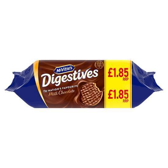 McVities Milk Chocolate Digestives 266g PM Original Price £2.69