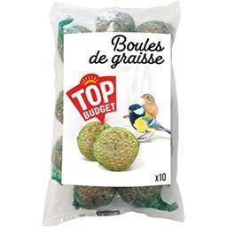 Top Budget - Boules de graisse pour oiseaux de jardin