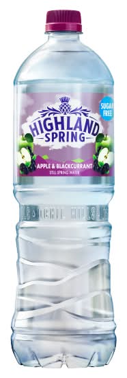 Highland Spring Apple-Blackcurrant, Still Flavoured Water (1.25L)