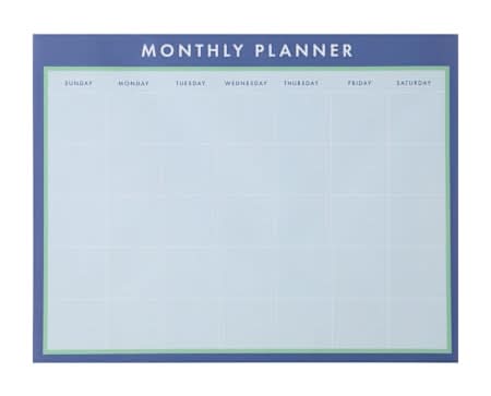 Desk Monthly Planner