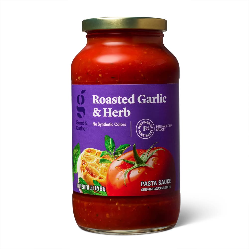 Good & Gather Roasted Garlic & Herb Pasta Sauce (24 g)
