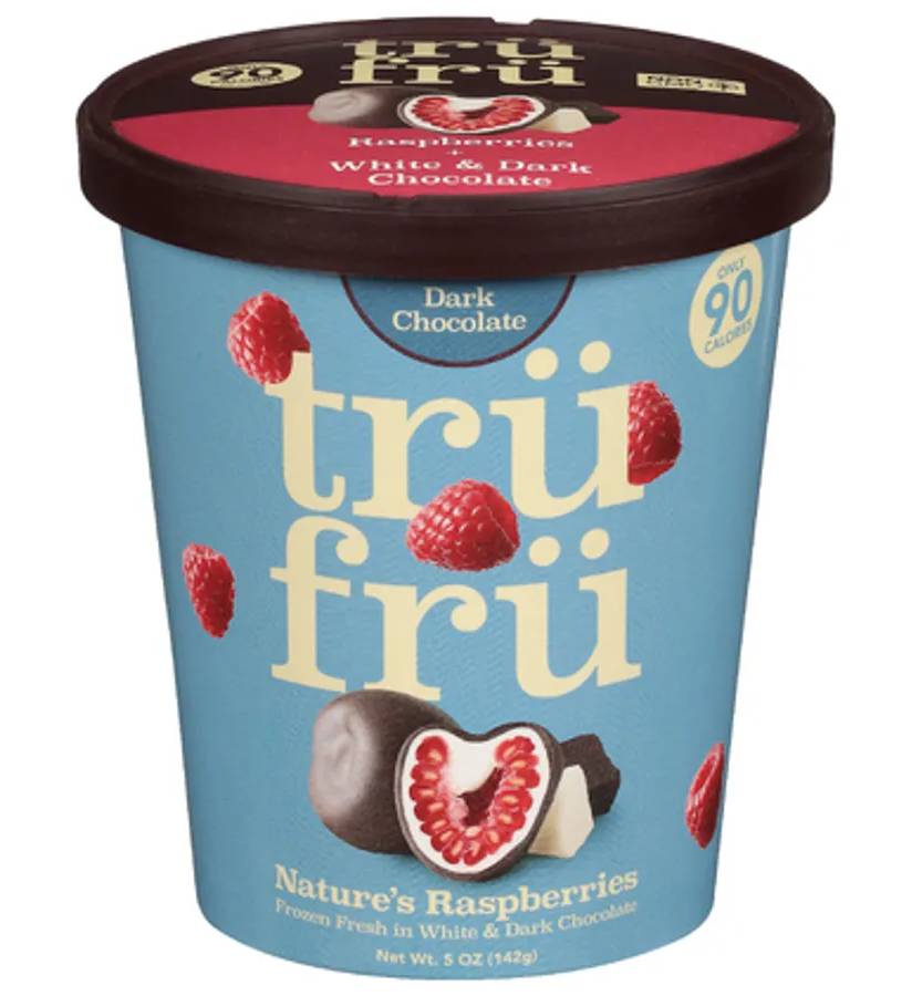 Tru Fru Dark Chocolate Nature's Raspberries