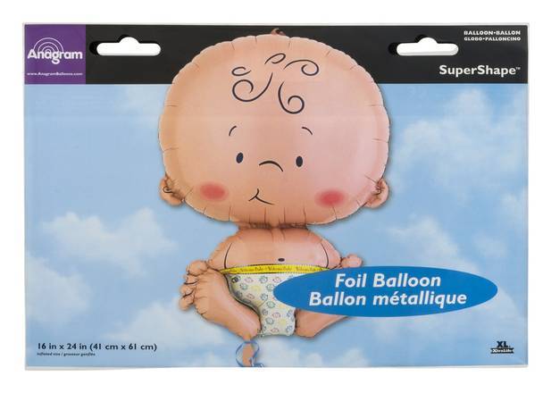 Anagram Supershape Baby Foil Balloon (1 balloon)