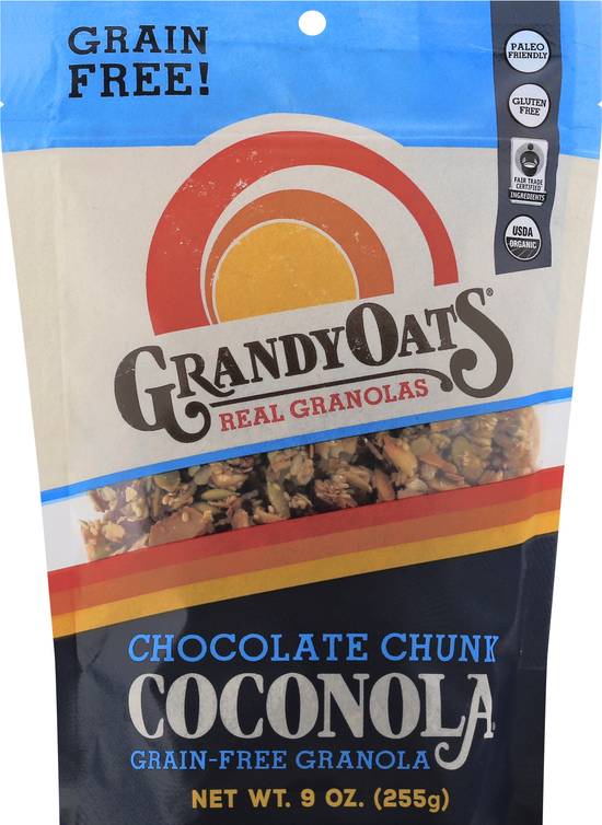 Grandyoats Coconola Chocolate Chunk Coconut Granola (9 oz)