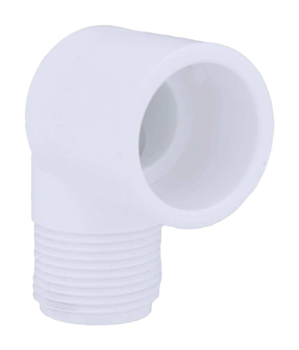 Charlotte Pipe Schedule 40 3/4 In. Slip X 3/4 In. D Mpt Pvc Street Elbow 1 Pk