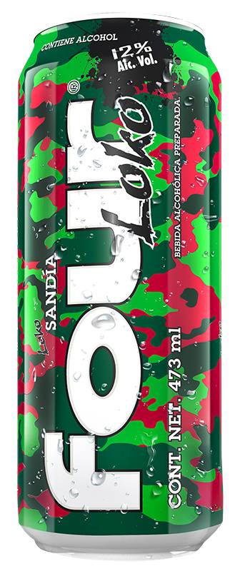 Four Loko · Bebida alcohólica preparada sabor sandía (473 ml)