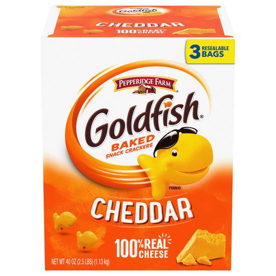 Pepperidge Farm Goldfish Baked Snack Crackers (cheddar)