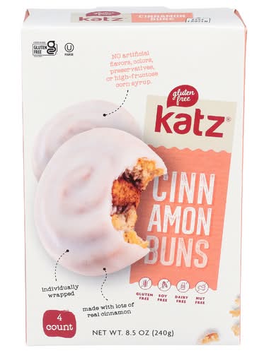 Katz Gluten Free Cinnamon Rolls