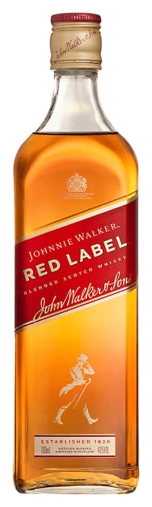 Johnnie Walker · Whisky escocés de mezcla red label (700 ml)