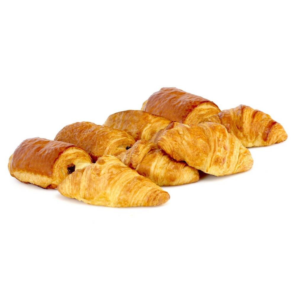 4 croissants + 4 pains choco CARREFOUR - le sachet de 8 - 440 g