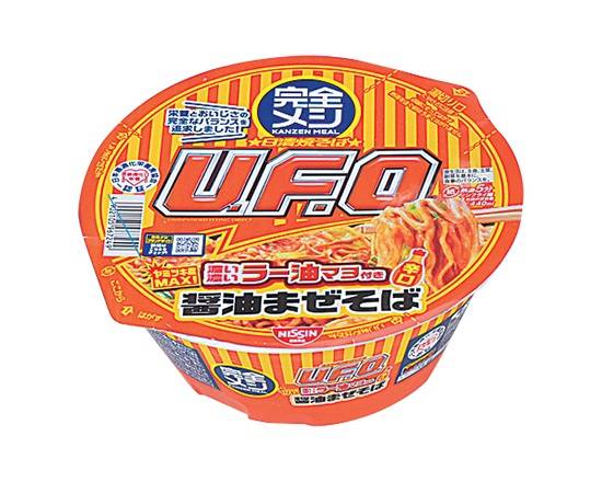 【カップ麺】日清 完全メシUFO ラー油マヨ醤油まぜそば