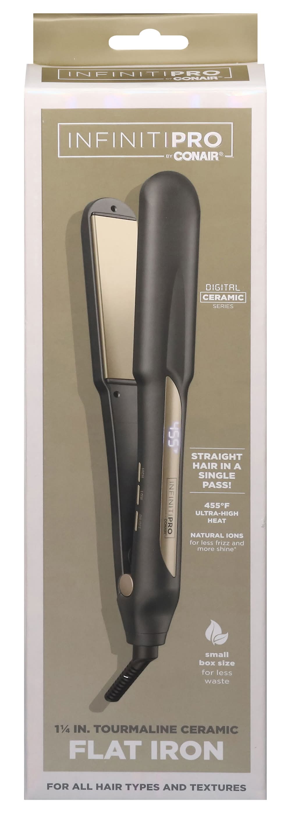 Conair Infinitipro Tourmaline Ceramic Flat Iron