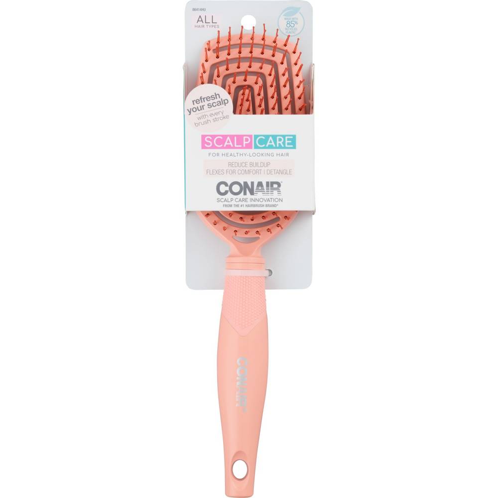 Conair Scalp Care Hair Brush, Peach