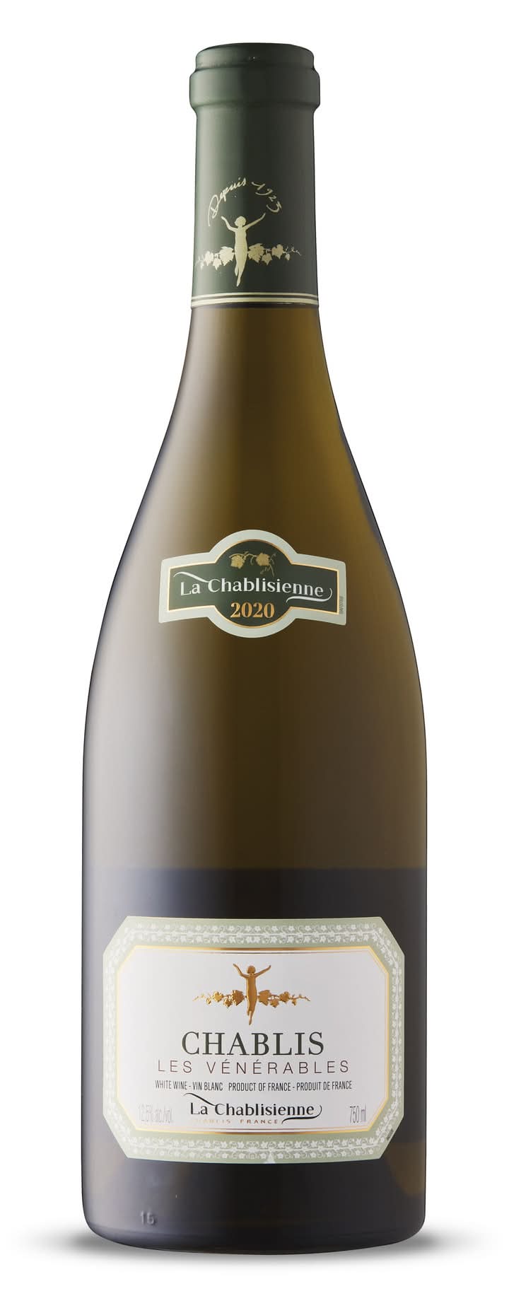 La Chablisienne Chablis Les Venerables White Wine, 2020 (750 ml)