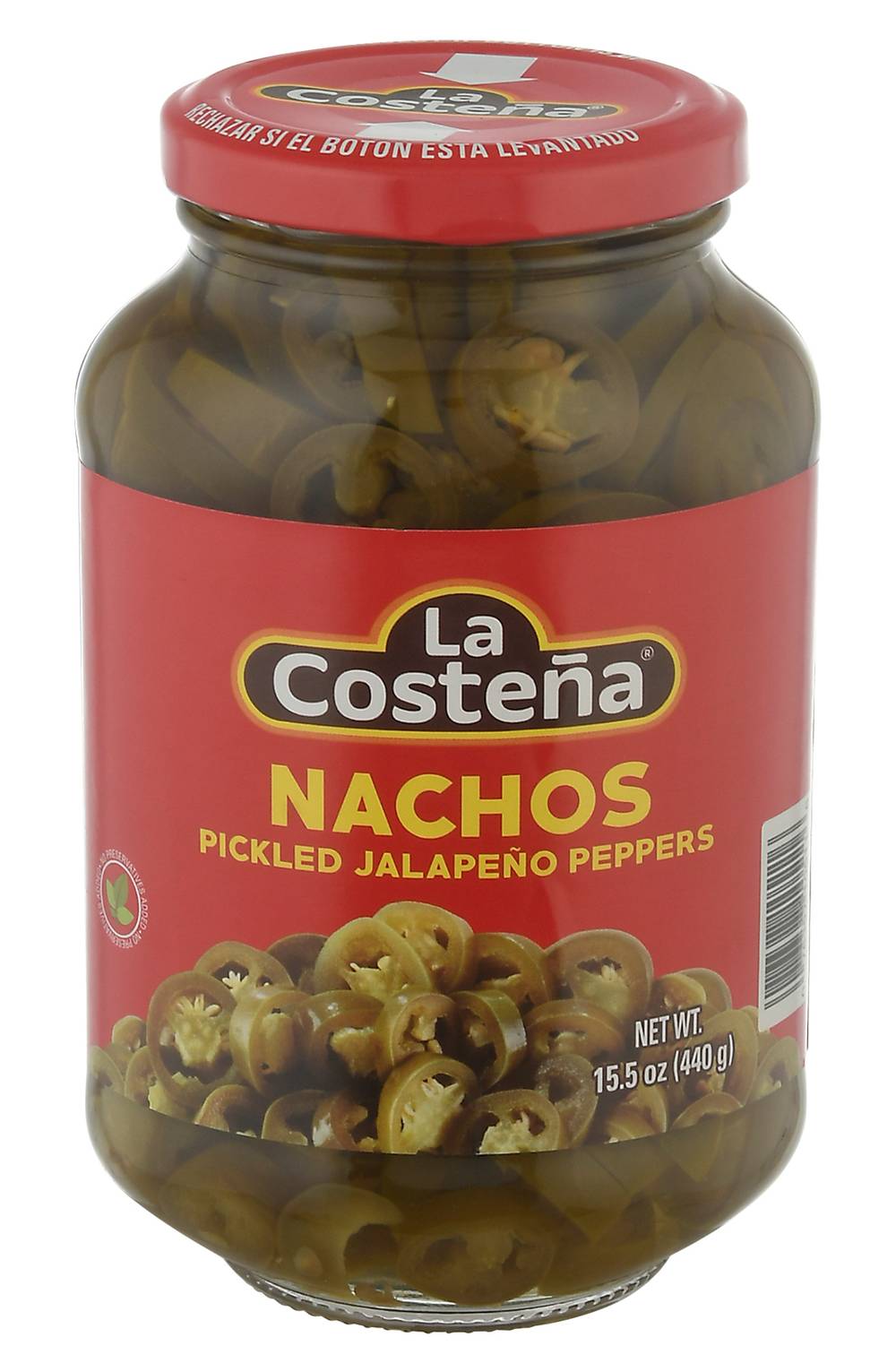 La Costeña Nachos Pickled Jalapeno Peppers (15.5 oz)