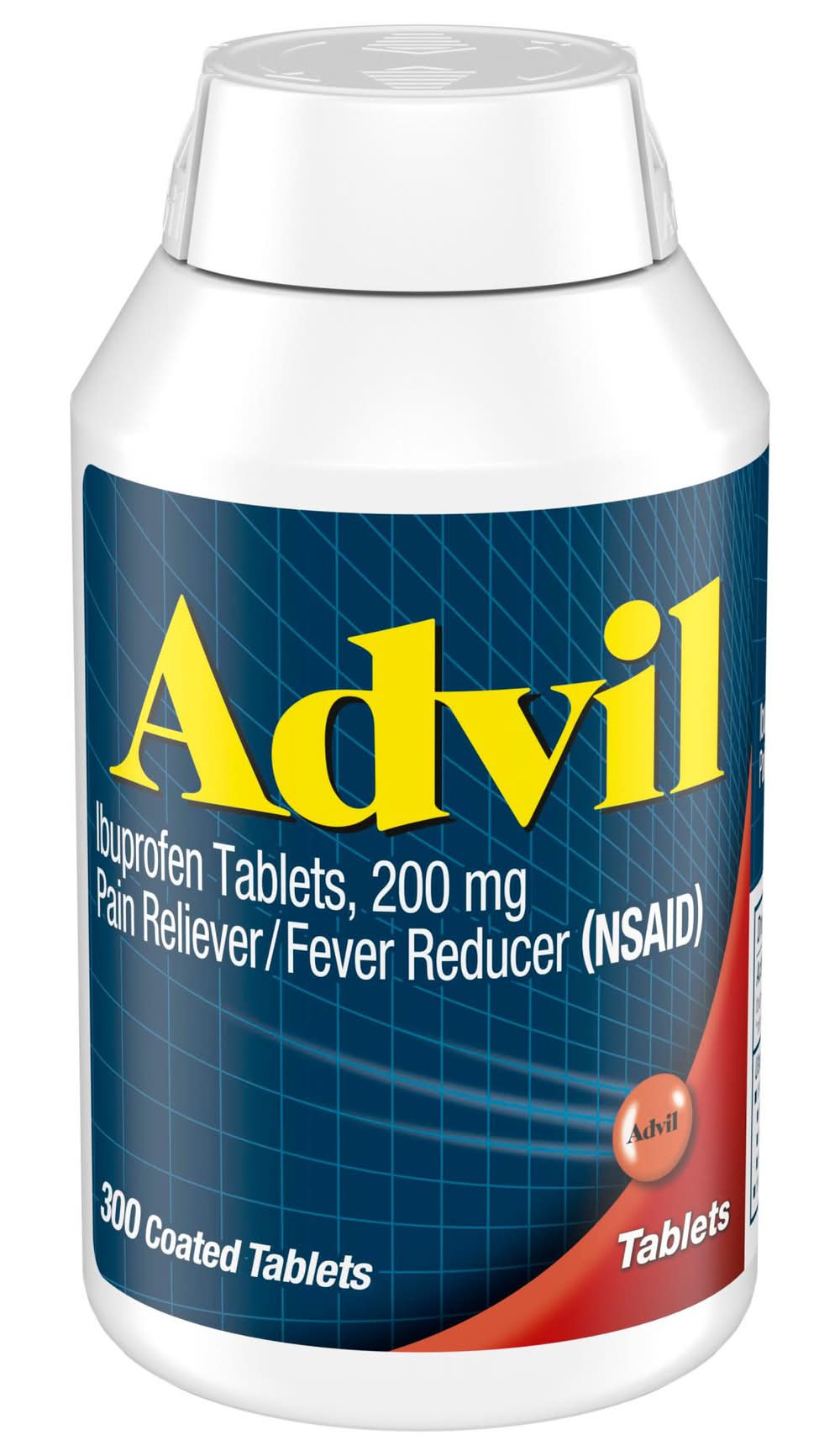 Advil Pain Reliever & Fever Reducer Ibuprofen 200mg Tablets (300 ct)