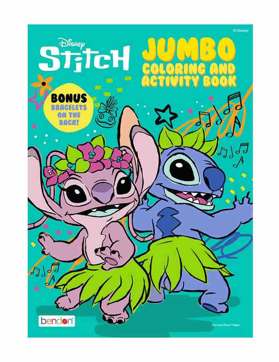 Bendon Jumbo Coloring And Activity Book Assorted