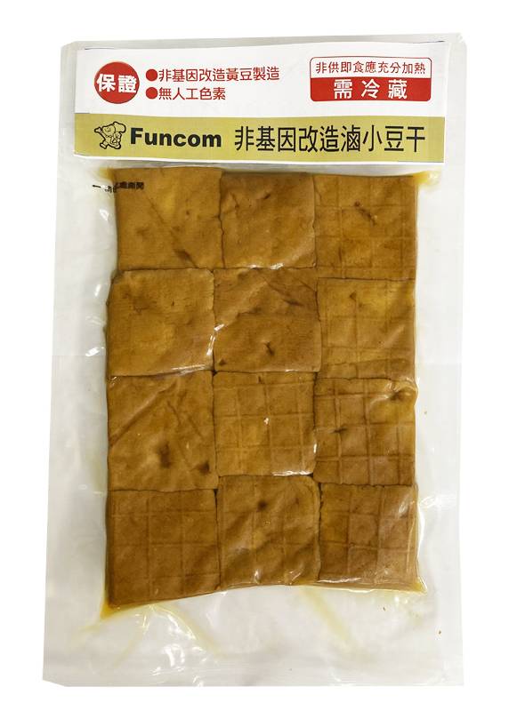 Funcom非基因改造滷小豆干-冷藏 | 300 g #08030347