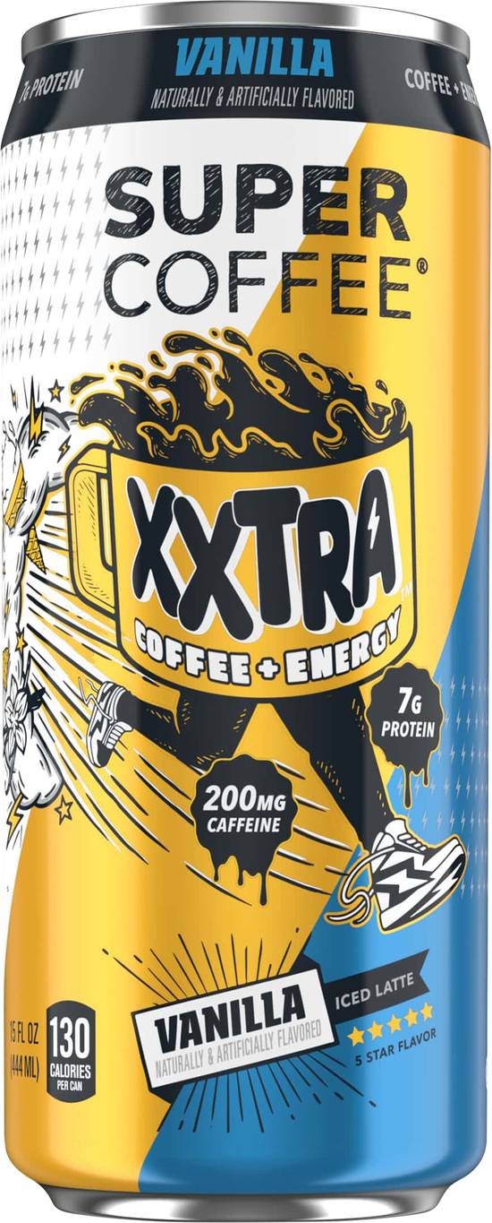 Super Coffee Xxtra Vanilla Coffee (15 fl oz)