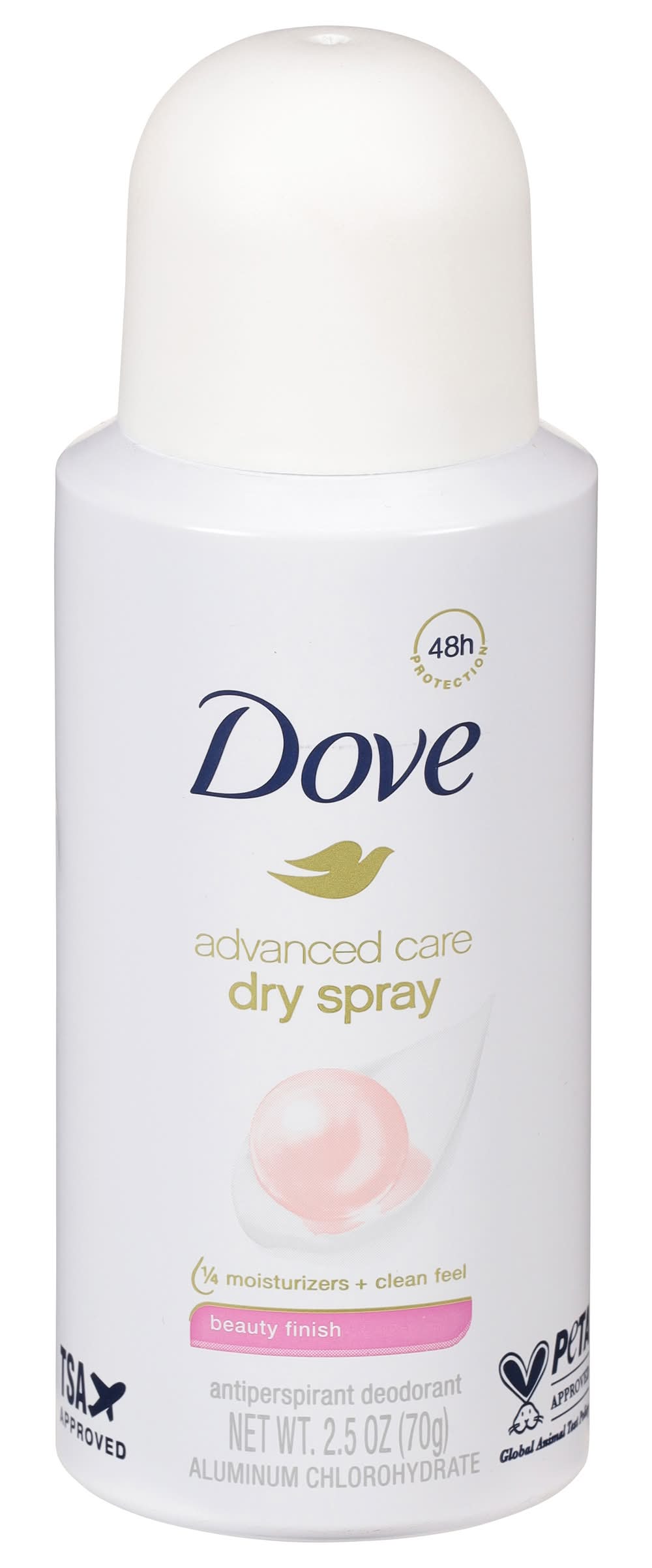 Dove Advanced Care Dry Spray, Beauty Finish (2.5 oz)