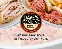 Dave’s Genuine Deli at Soul Provisions