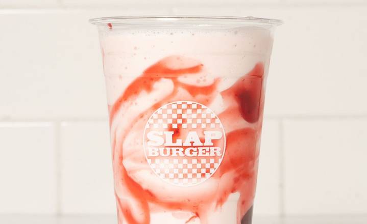 Strawberry Milk Shake (16oz)