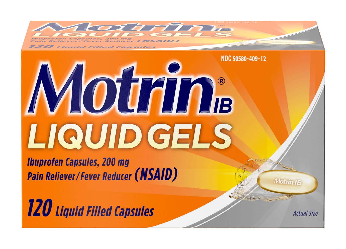 Motrin IB Liquid Gels Ibuprofen (4.7 oz)
