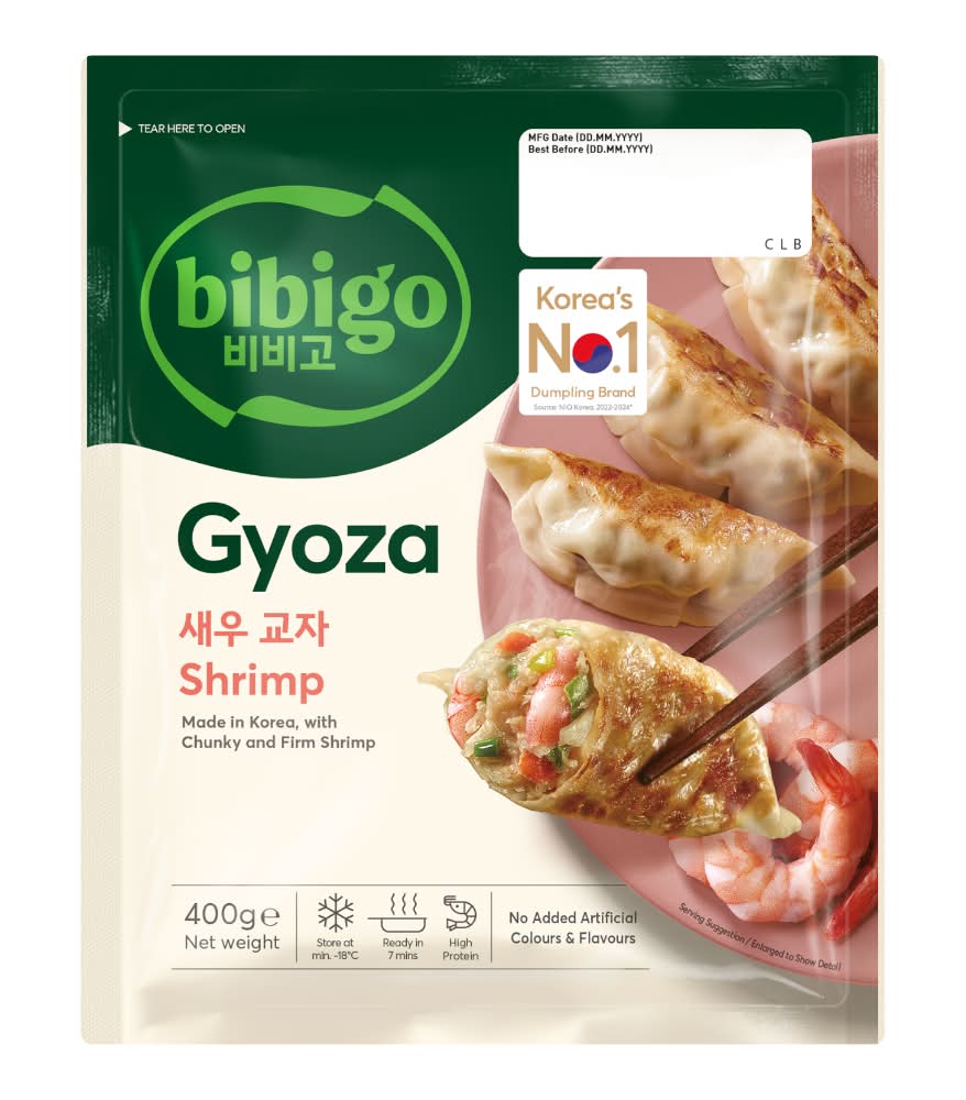 CJ Bibigo Dumplings Shrimp & Vegetable (400g)