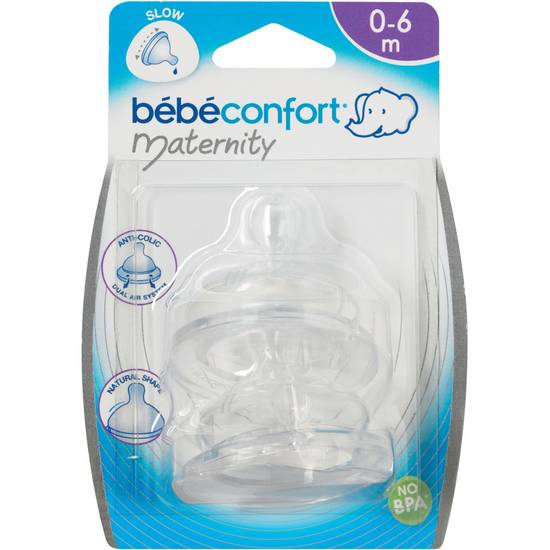 Tétine bébé maternelle en siliconne Bebe confort x1