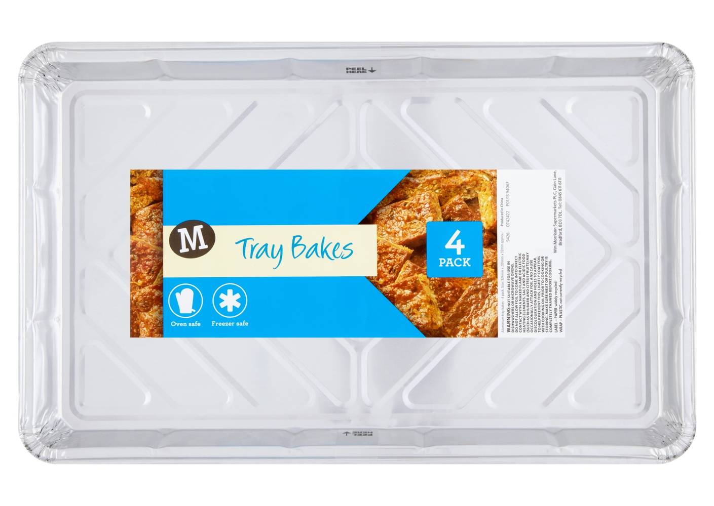 Morrisons Foil Tray Bakes 4S