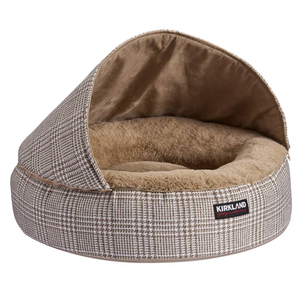 Kirkland Signature 22” Round Hooded Pet Bed