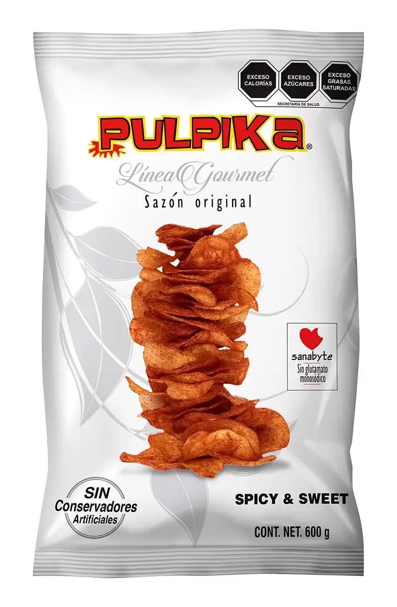 Pulpika · Gourmet papas picante y dulce (600 g)