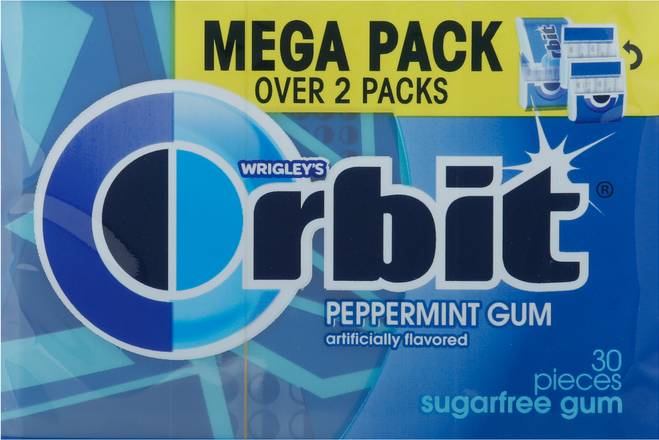 Orbit Sugar Free Peppermint Gum Mega pack