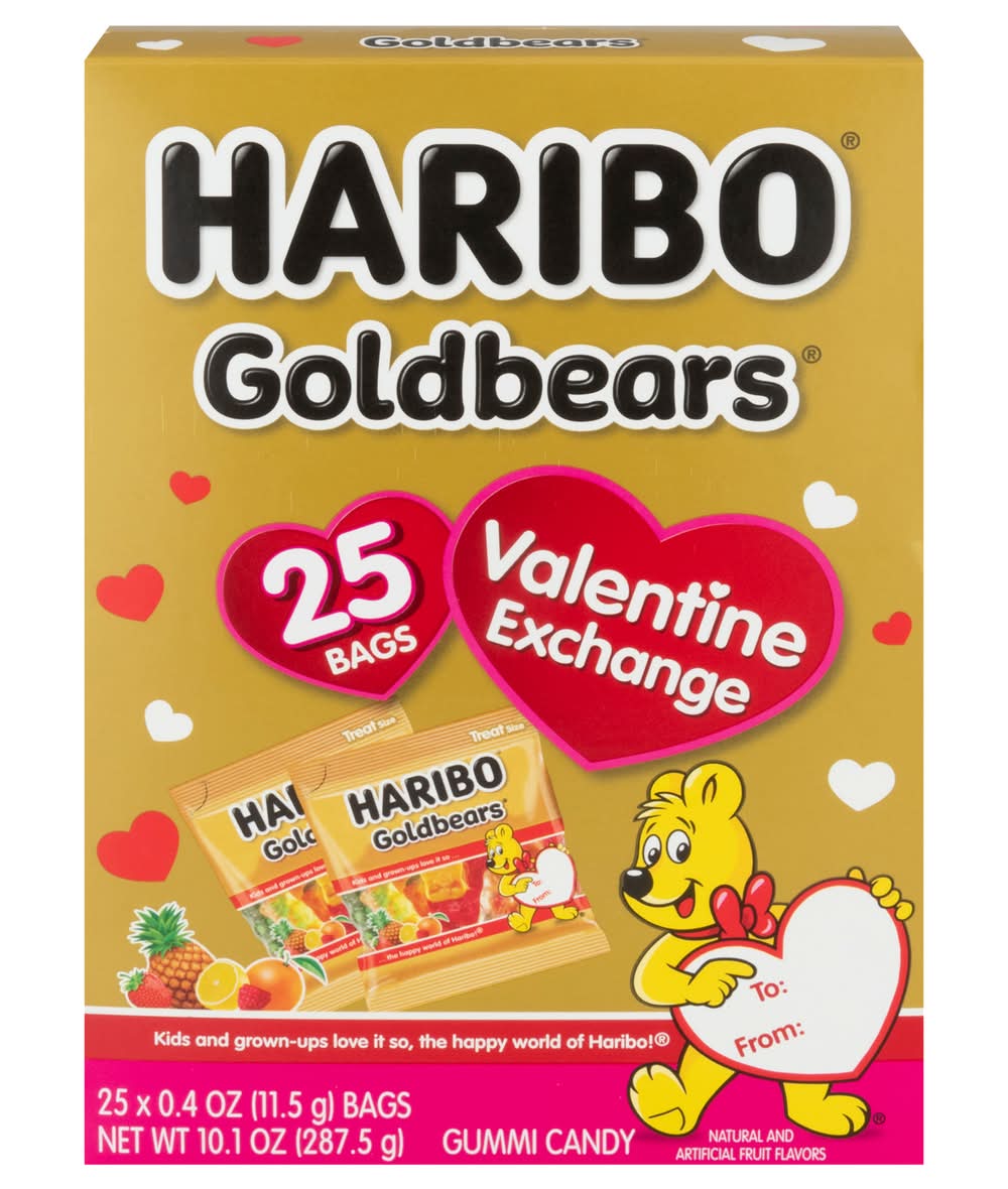Haribo Valentine Exchange Kit (25 x 0.4 oz)