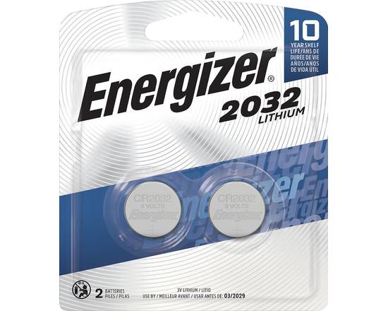 Energizer · Pile au lithium 2032 (2 unités) - Energizer 2032 Lithium Battery (2 pack)
