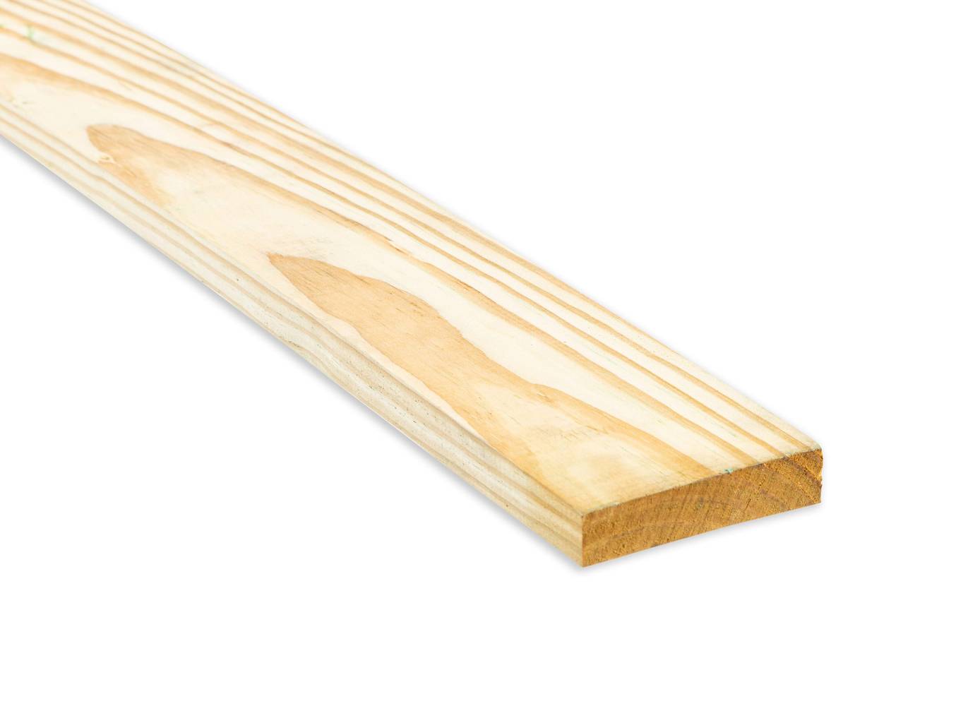 Severe Weather 1-in x 4-in x 12-ft Pressure Treated Unfinished #2 Southern Yellow Pine Board | OGL10412-AG