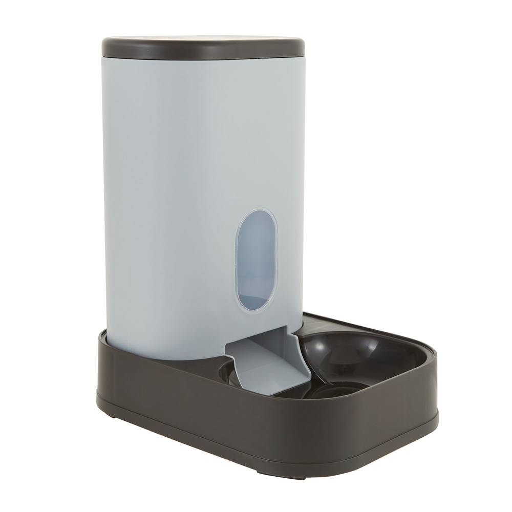 Whisker City Gravity Cat Feeder, Grey