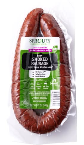 Sprouts Beef Smoked Sausage Loop