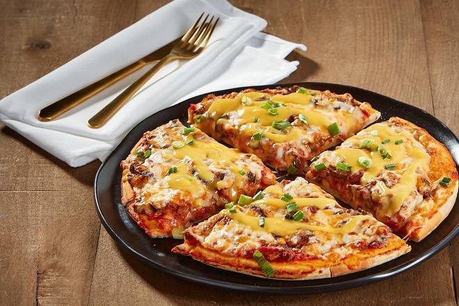 Steak and Cheese Pizza