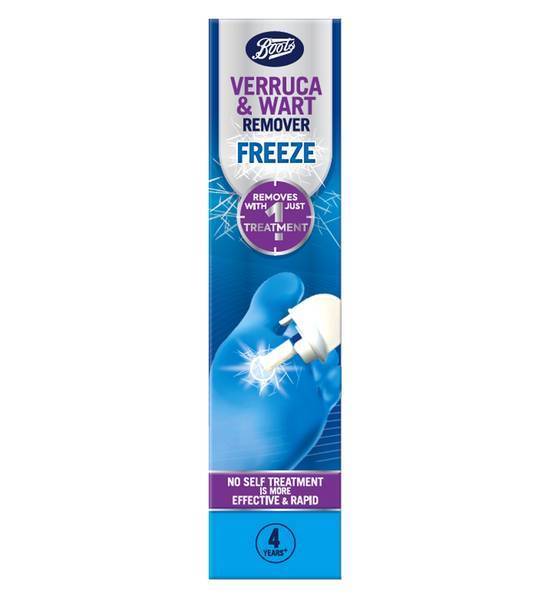 Boots Verruca & Wart Remover Freeze Spray