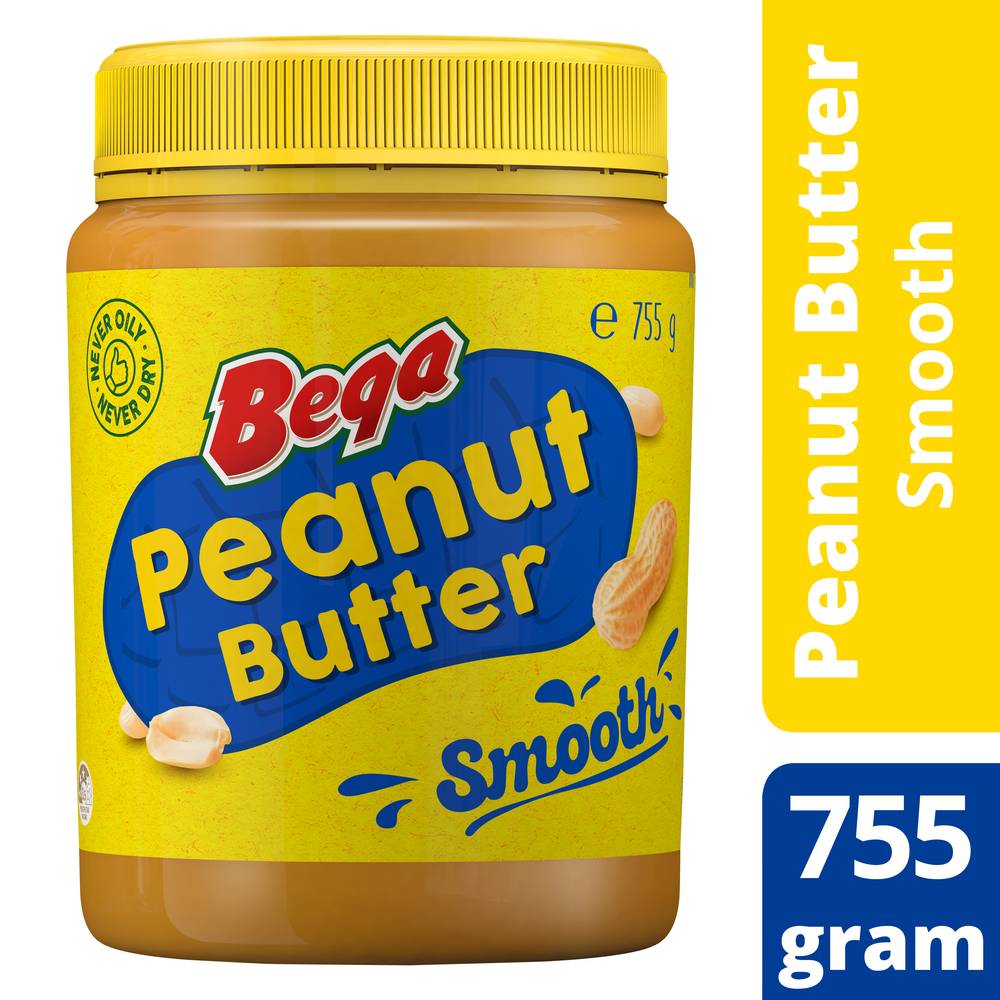 Bega Smooth Peanut Butter (755g)