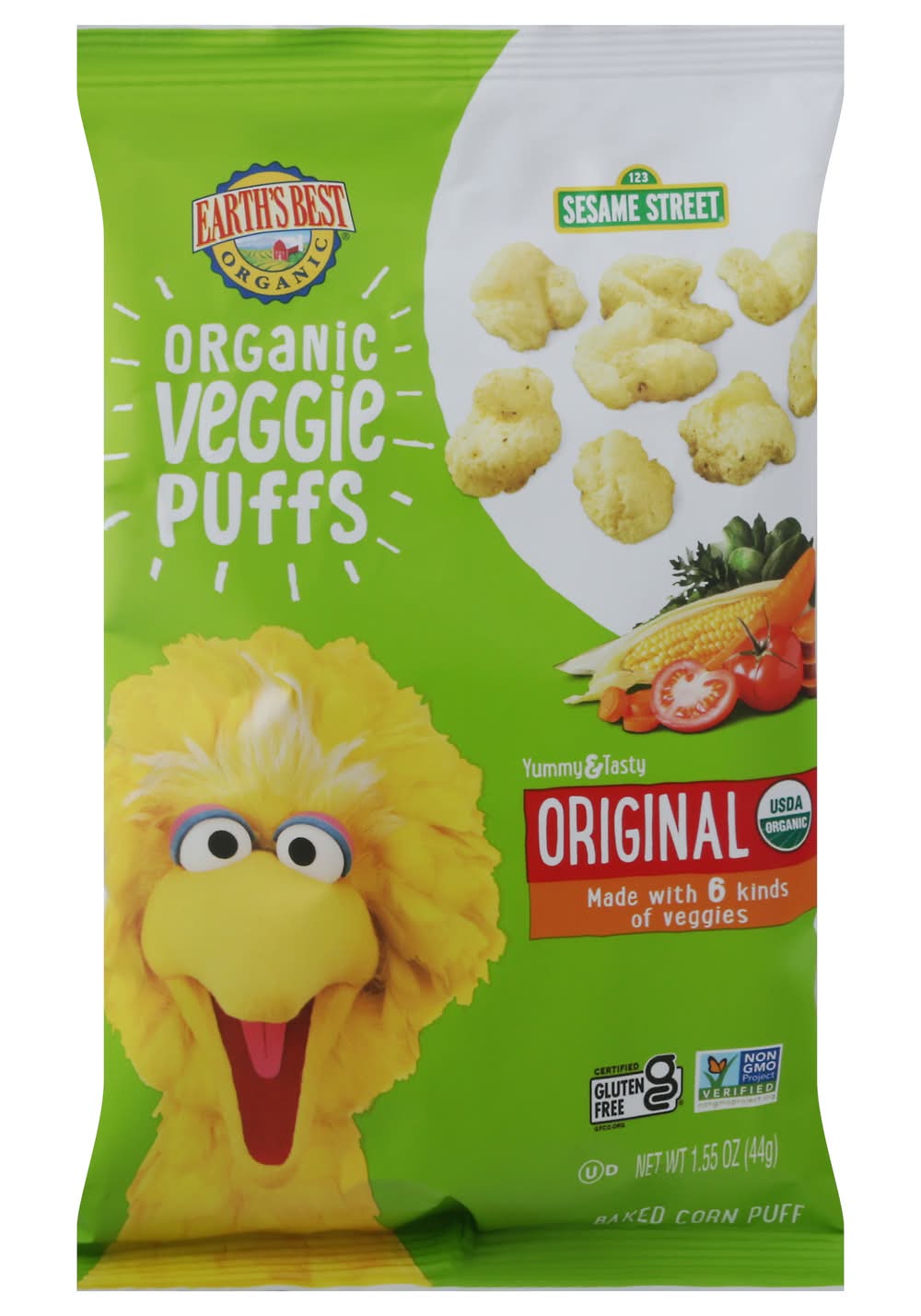 Earth's Best Organic Original Veggie Puffs (1.55 oz)