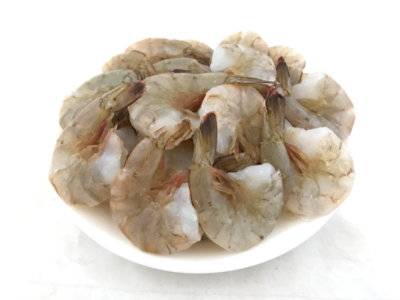 Shrimp Raw Tail On Peeled & Deveined 16-20 Count Per Pound Previously Frozen - 1 Lb