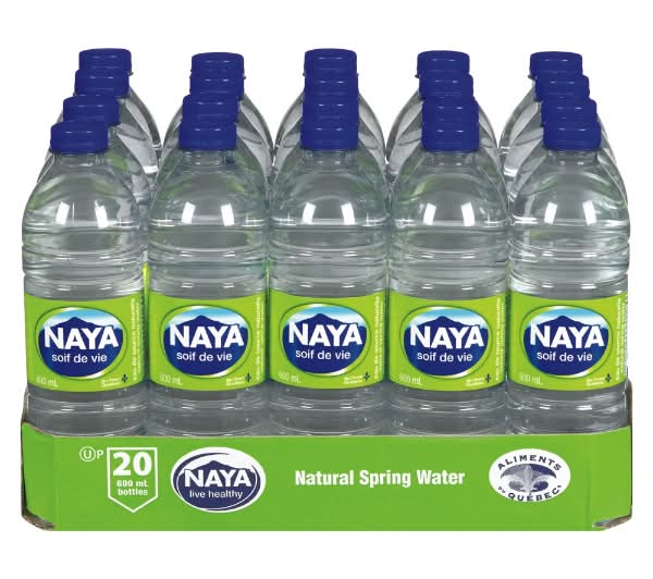Naya Natural Spring Water (20 x 600 ml)